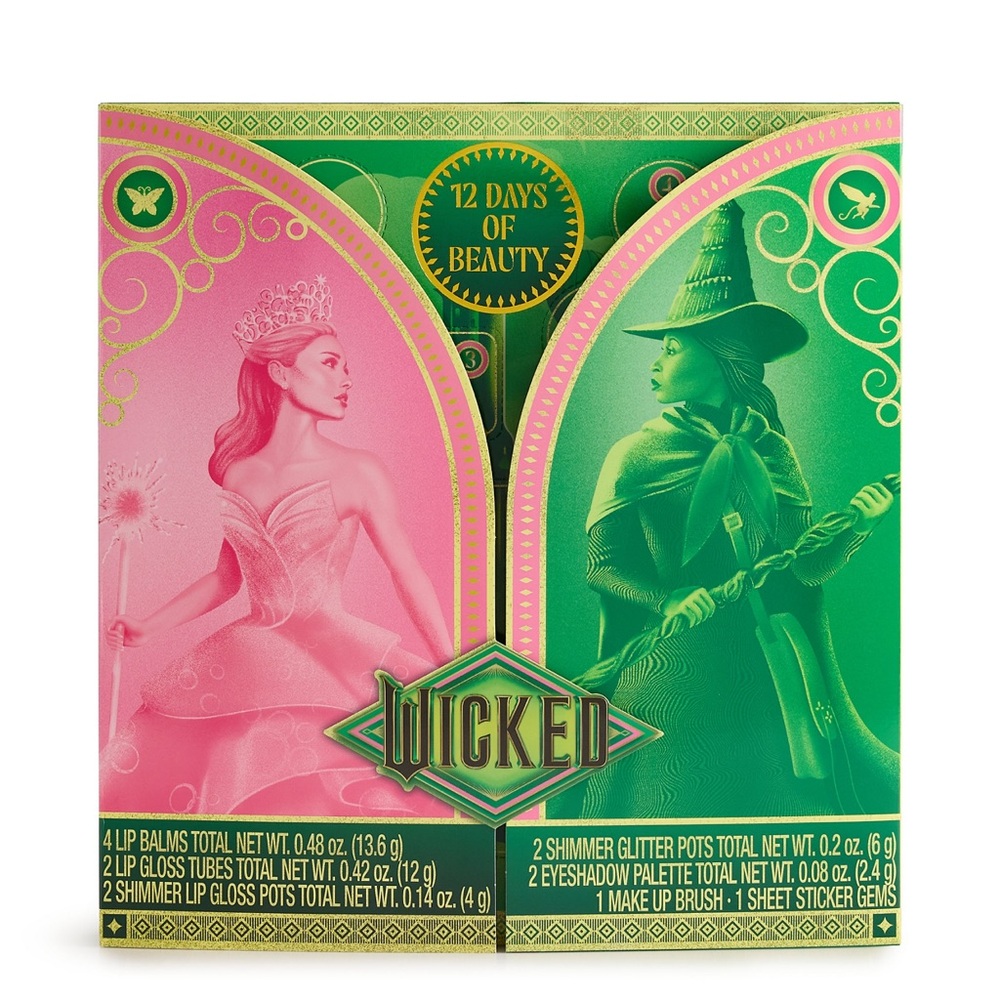 New Wicked cosmetic advent calendar 12 days